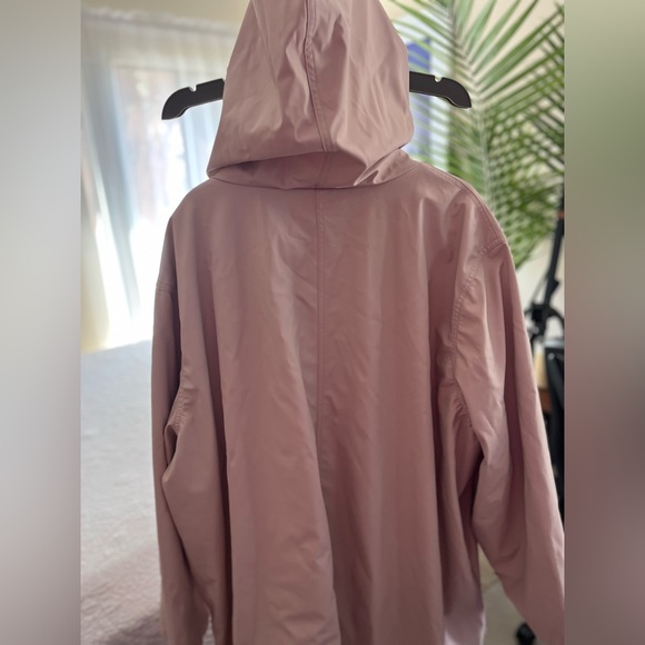 Ellos Women’s Snap Front Raincoat - Picture 3 of 4